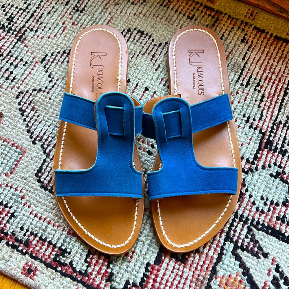Size 41 K.Jacques blue sandals